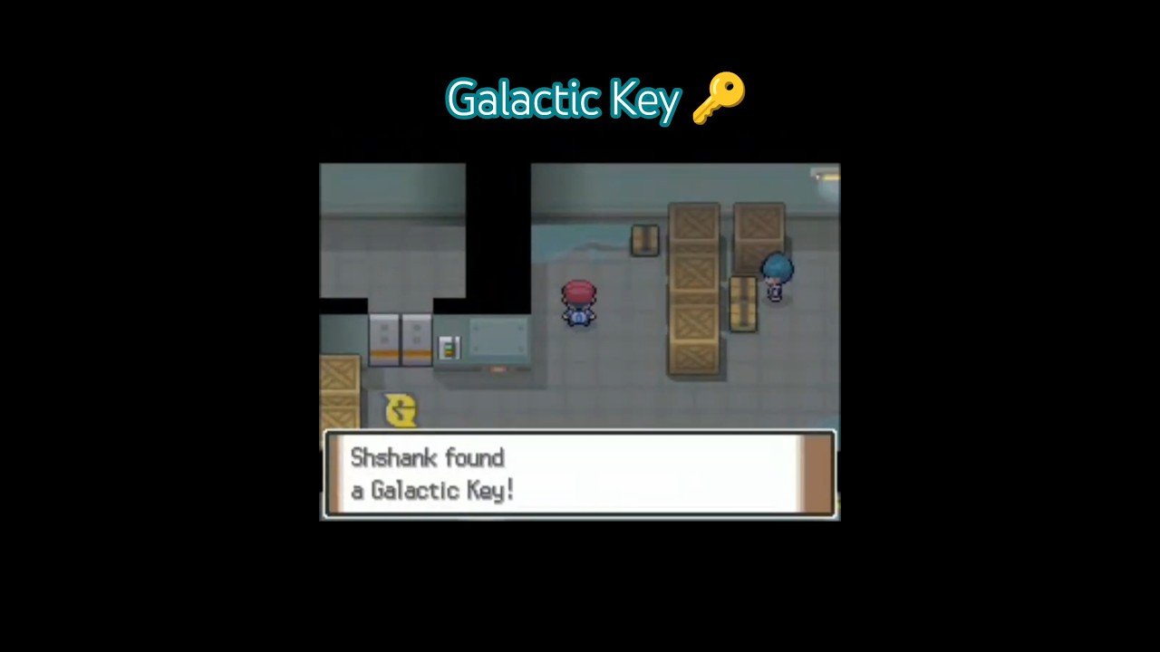 Как получить Галактический ключ в Pokemon Platinum 