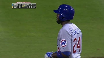 CHC@PIT: Fowler rips an RBI double for a two-run lead