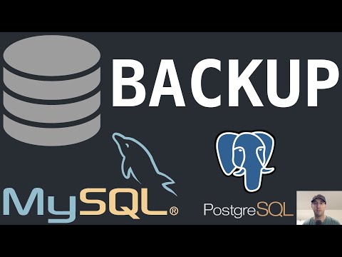 Automatic MySQL / PostgreSQL Backups with a Shell Script and Cron Job