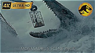 Jurassic World Dominion | Mosasaurus Scene Pack •[4K Ultra HD]•