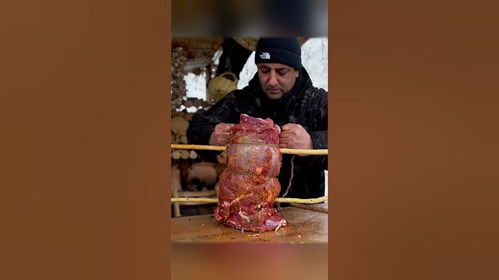 Tandoor Meat Roll Is Made in Seconds in Wild Kitchen