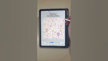 Summer seamless pattern #seamlesspattern #patternmaking #patterndesign #procreateart #digitalartist