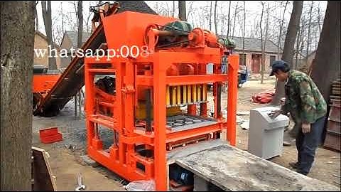QTJ4 28 semi automatic block making machine