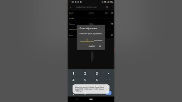 How to make G Major 74 On Android