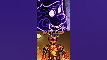VR Toy Freddy (Prime) Vs Flaming Springtrap (Prime) #battle #edit