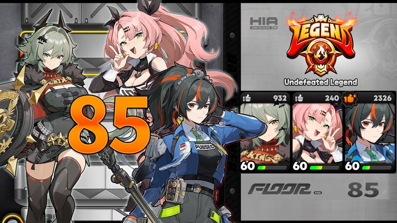 Zenless Zone Zero - Battle Tower Endless Floor 85