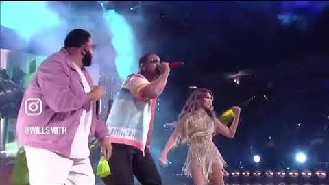 Presentación de Will Smith,Thalia Y Dj Khaled en premios los nuestro 2025 #premiolonuestro #djkhaled