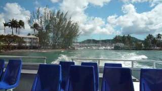 Martinique, la baie de Fort de France.