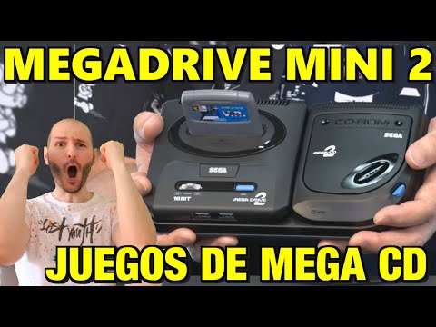 LOCO DE CONTENTO: SEGA PRESENTA LA MEGA DRIVE MINI 2 JUNTO A LA MEGA CD 2 | 50 JUEGOS EN TOTAL