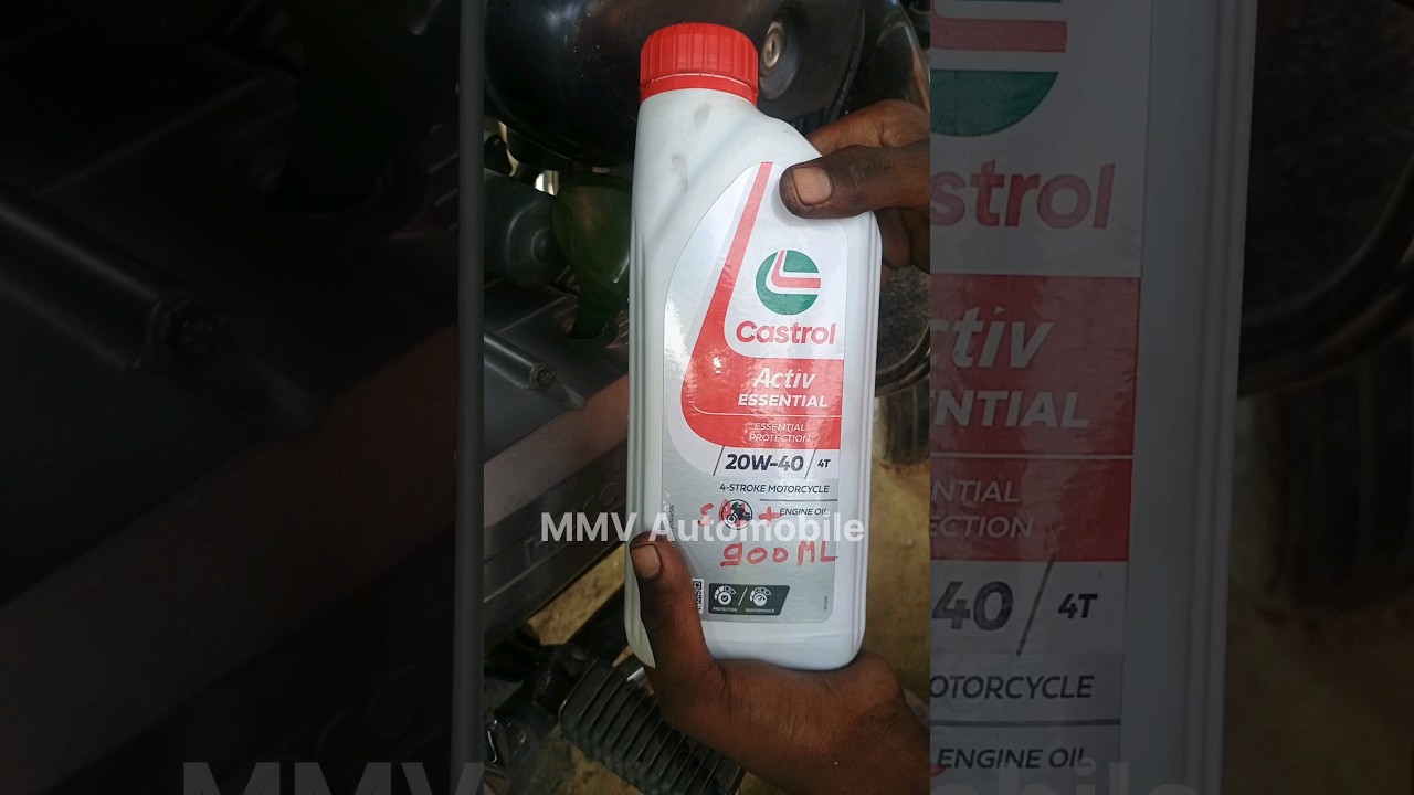 Castrol Activ essential engine oil 🏍️