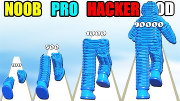NOOB vs PRO vs HACKER vs GOD Human Giant 3D