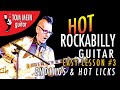 Hot Rockabilly Guitar Lesson #3   ENDINGS AND LICKS
