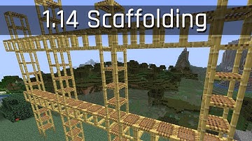 Scaffolding: Impressions and Suggestions | Minecraft 1.14