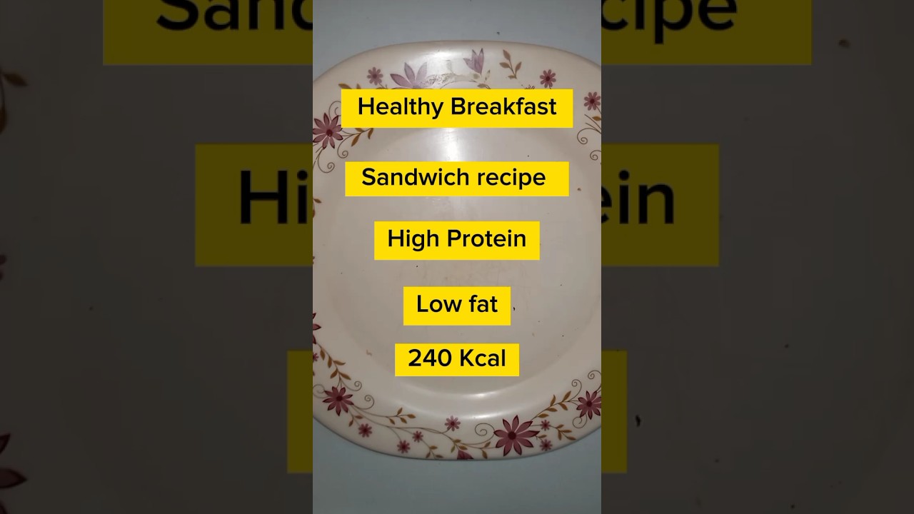 High protein breakfast sandwich  