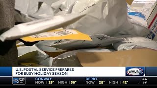 USPS prepares for holiday shipping rush