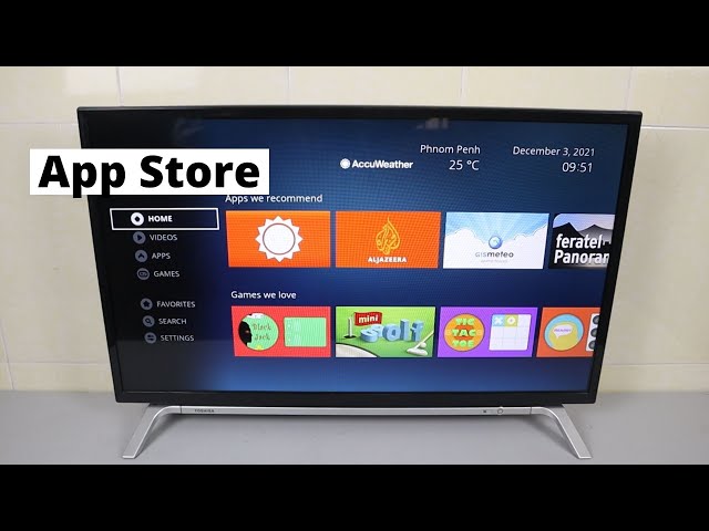 como desinstalar remover um app da smartv Toshiba sistema vida