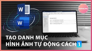 [Word] 3. Tạo Danh mục hình ảnh tự động cách 1 | Hoanlive