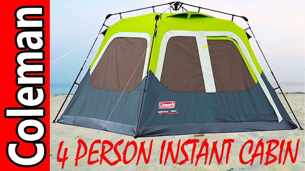 Coleman 4 Person Instant Cabin