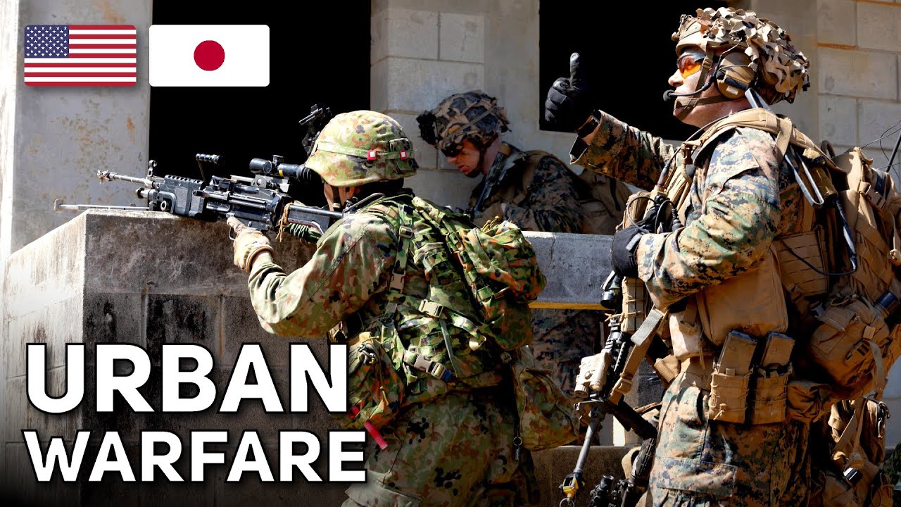 Jgsdf Riots JGSDF (陸上自衛隊) & U.S. Marines Conduct Urban Warfare Exercise (2025 ...