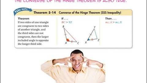5-7: Inequalities in Two Triangles