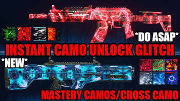 *NEW* INSTANT CAMO GLITCH TAKES SECONDS! MASTERY UNLOCK/CROSS CAMO! BO7 GLITCHES! WARZONE GLITCH!