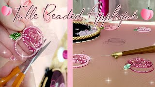 DIY Embellished Tote bag Repair👛 Tulle Beaded Embroidery Applique 💕 by Olsjona Embroidery 2,835 views 2 months ago 11 minutes, 36 seconds