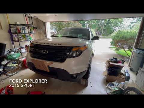 Ford Explorer Bank 2 Sensor 1 P0151 Replacement Procedure - YouTube