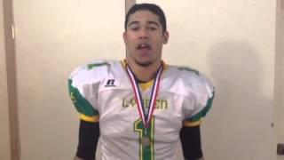 Senior goes out in style