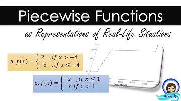 Piecewise Functions as Representation of Real-Life Situations