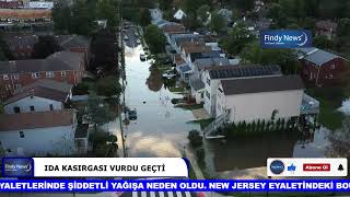 Abdni̇n Kuzeydoğusunda Ida Kasirgasi Vurdu Geçti̇