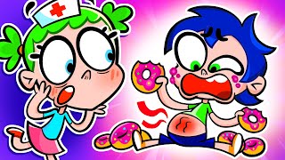 Don't Overeat Song | New Cartoon + More Kids Songs