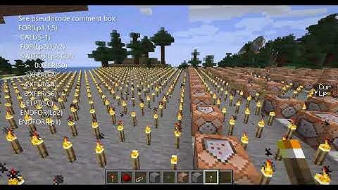 High Level Coding with the Minecraft Command Block Engine 8 - Switch Concepts