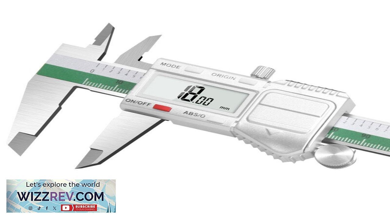 AV TOOLTOP ET54 Stainless Steel Digital Caliper 150mm IP54 Waterproof Dustproof LCD Review