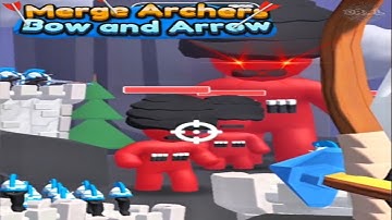 Merge Archers: Bow and Arrow Gameplay 🏹 | Challenging Levels 147 to 186