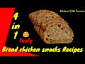 Bread Chicken Snacks | Chicken Bread cone | Chicken Bread Roll | Bread Balls Recipe | Bread Pakora