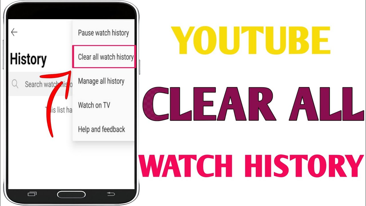 How To Clear All Watch History On YouTube YouTube Watch History how-to-clear-all-watch-history-on-youtube-youtube-watch-history
