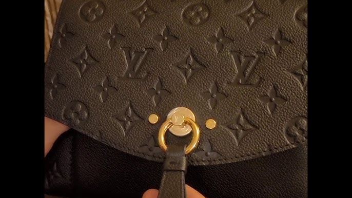 Louis Vuitton Monogram Empreinte Blanche BB Marine Rouge