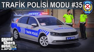 AKSİYON DOLU TRAFİK BÖLÜMÜ!  GTA 5 TRAFİK POLİSİ MODU  LSPDFR