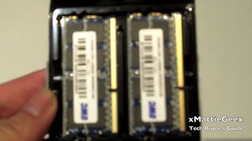 Unboxing Other World Computing DDR3 @1333MHz for iMac and Macs