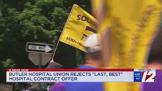 Butler Hospital responds to union's offer reject