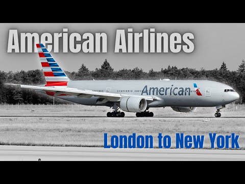 London to New York Flight Experience with American Airlines | A Transatlantic Adventure