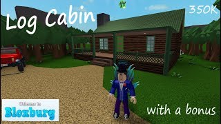 SuperMegaRichKid Bloxburg Log Cabin in the Forest Tour
