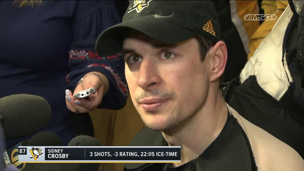 Sidney Crosby on Penguins Being Down 0 