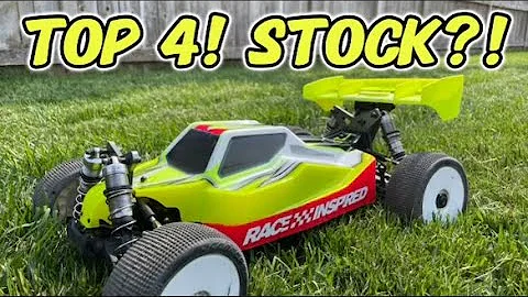 Racing The New Losi 8ight XE Completely Stock!