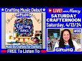 Discover crafting tunes music album for sewing crochet knitting  more saturday crafternoon  86