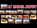 Kompilasi kumpulan 17 macam model bufet furniture minimalis ukir  satria jati furniture jepara