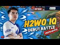 H2WO DEBUT BATTLE HIGHLIGHTS MPL SEASON 6 | SNIPE GAMING TV (HD)