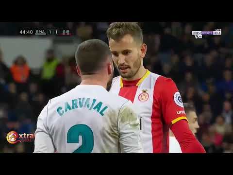 ملخص مباراه ريال مدريد وجيرونا   سوبر هاترك المدمر رونالدو حفيظ دراجي الدوري الاسباني