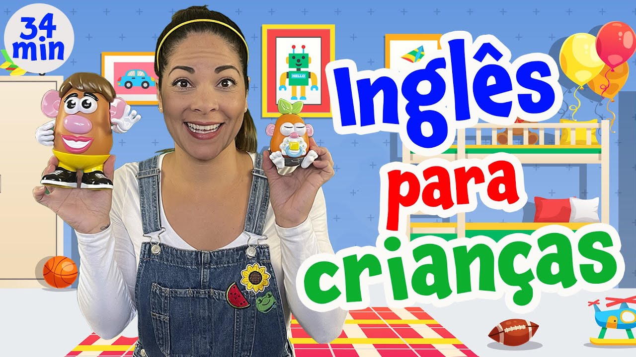 Inglês para crianças - Inglês infantil - Tia Jamille -  Vídeo educativo - Inglês para Iniciantes