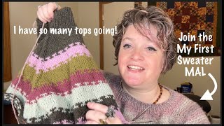 Rebecca at home 19: My First Sweater MAL time! I have so many tops going